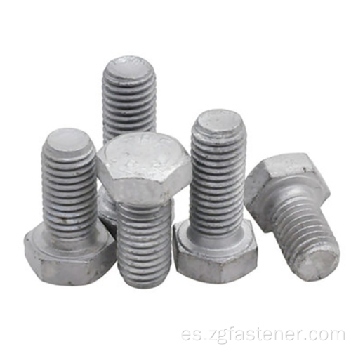 Hex Bolts Head Grade 4.8/ 8.8/ 10.9/ 12.9 DIN 933 Hexagon Heavy Hex Bolt para maquinaria